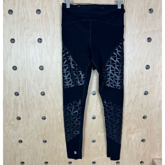 EXCELLENT CONDITION XS SWEATY BETTY MARATHON INCLINE COMPRESSION LEGGINGS - Picture 4 of 10